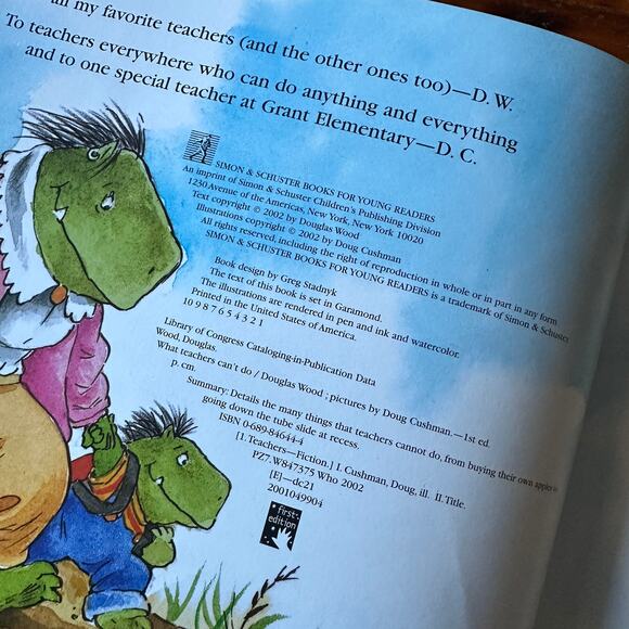 Vintage 2002 What Teachers Can't Do Hardcover Book - Picture 2 of 9